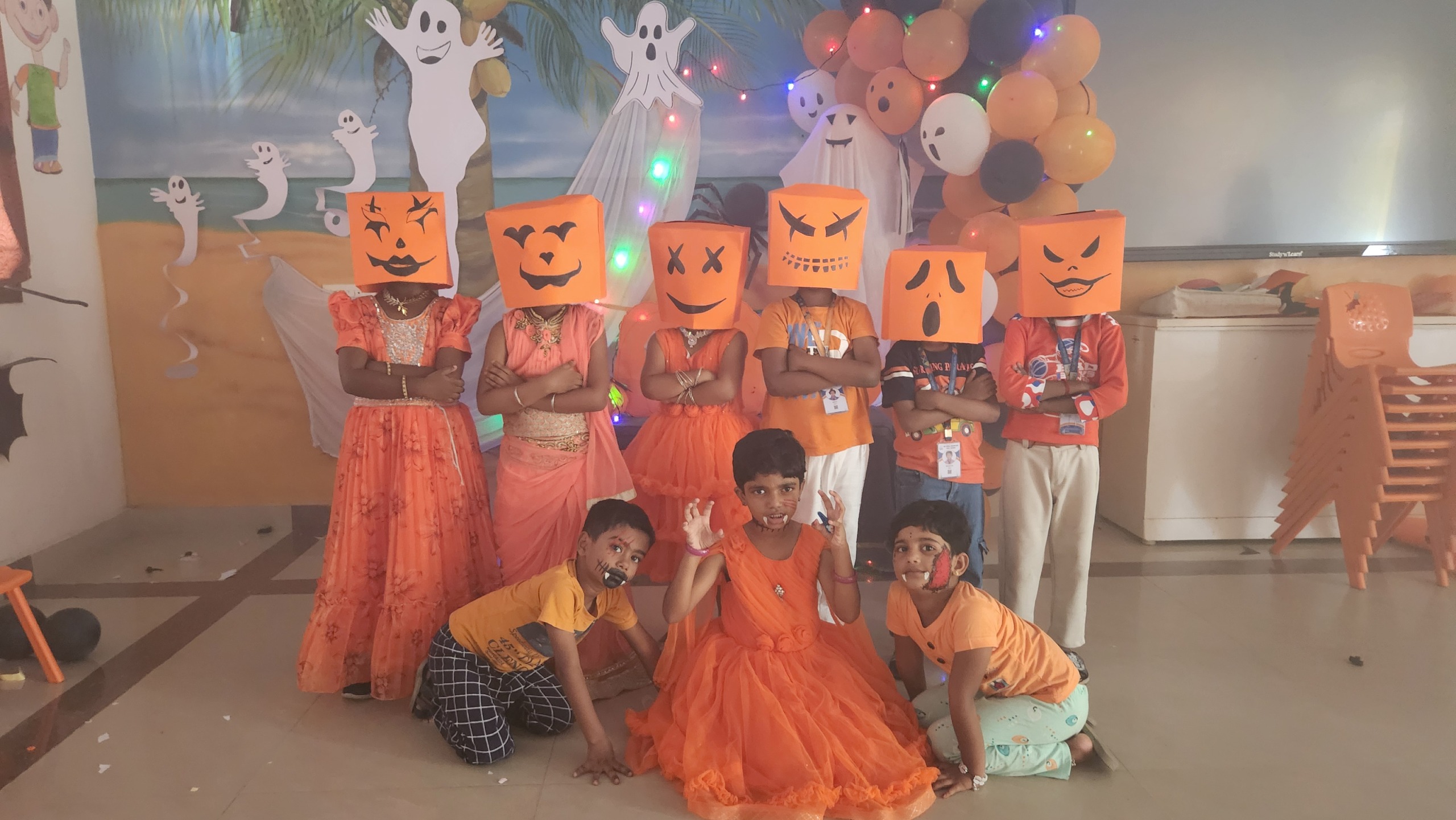 orange-day-and-halloween-day-celebration-sri-ambal-vidhyalaya-school